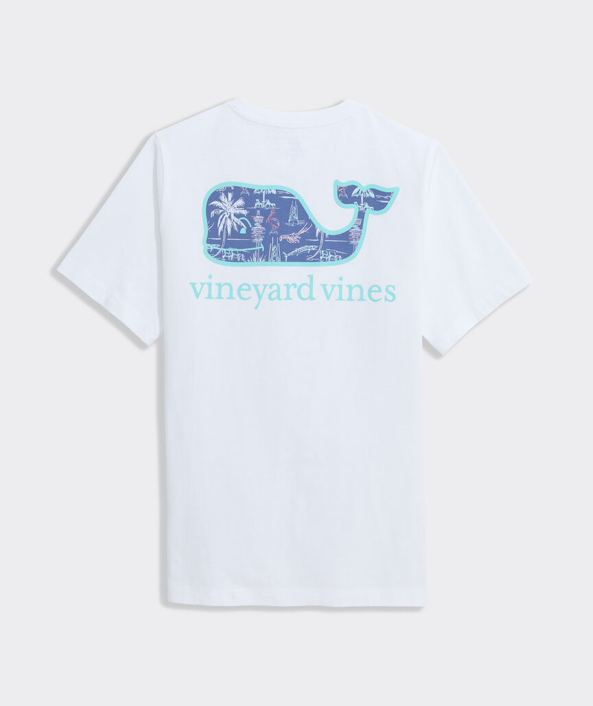 Boys' Keys Resort Whale Short-Sleeve Pocket Tee | vineyard vines