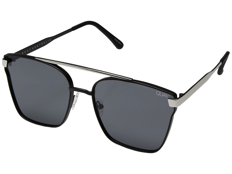 QUAY AUSTRALIA - Cassius (Black/Smoke) Fashion Sunglasses | Zappos
