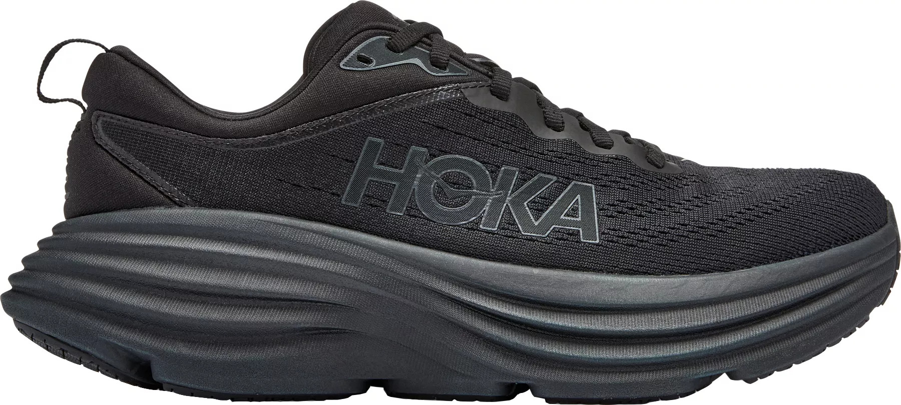HOKA Women's Bondi 8 Running Shoes, Size 10, Black | Dick's Sporting Goods