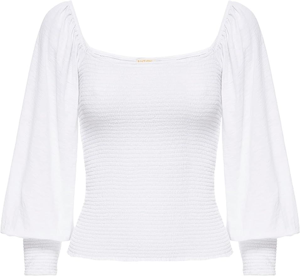 Nation LTD Women's Iona Long Sleeve Shirt | Amazon (US)