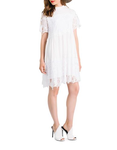 KENDALL   KYLIE&nbsp;Lace Babydoll Dress | The Bay (CA)