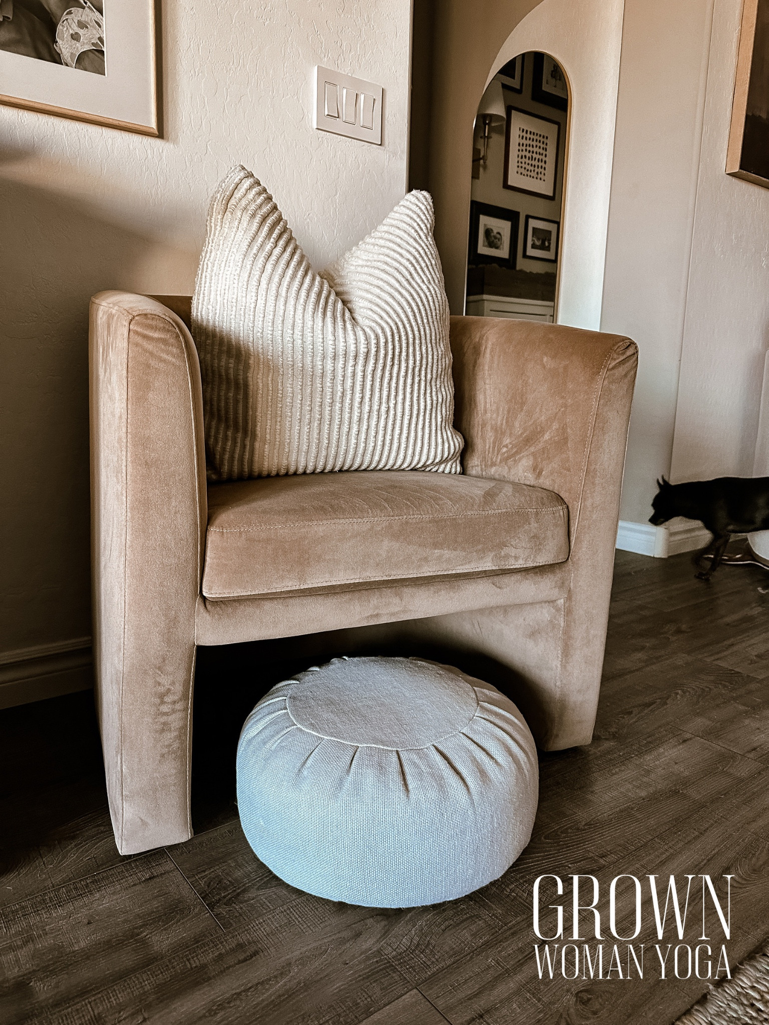 Style tip: make your lifestyle apart of your life. This meditation cushion doubles as a foot stool and stores away when not in use.
#yogalife
#yoga
#meditationcushion

#LTKhome #LTKfitness #LTKsalealert