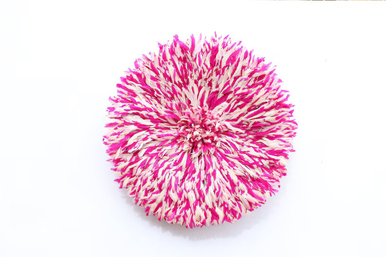 Juju Hat - Pink + White | Etsy (US)