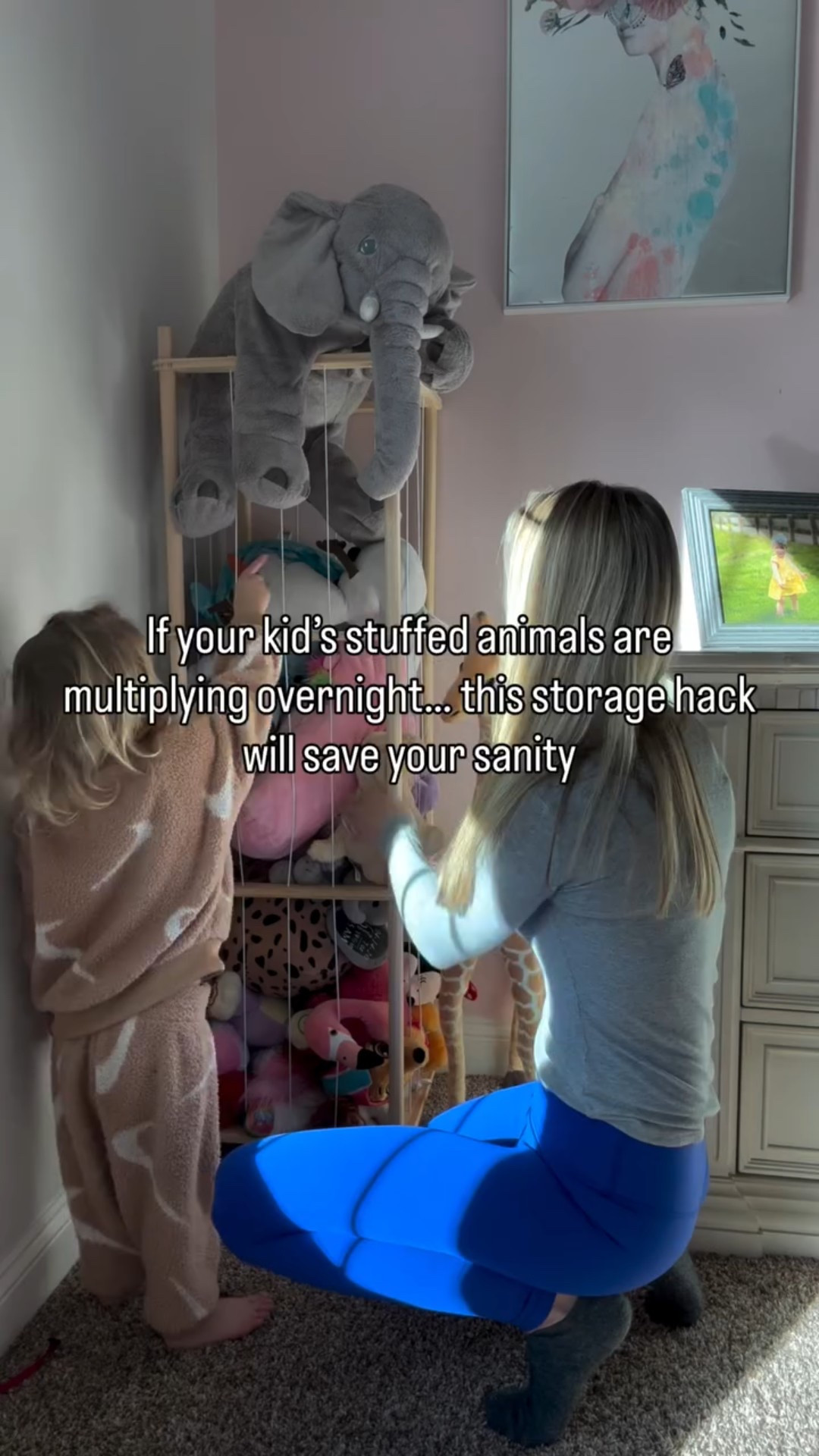Playroom or bedroom chaos, but make it organized ✨
This stuffed-animal storage is the cutest way to keep their favorites on display without taking over the whole house.
Small changes → big peace.

Plus they grow fast, but these little plush friends are part of the memories.
This storage keeps them close, cute, and out of the way!

Comment “teddy” for the link

#LTKmomlife #LTKGiftGuide #LTKKids