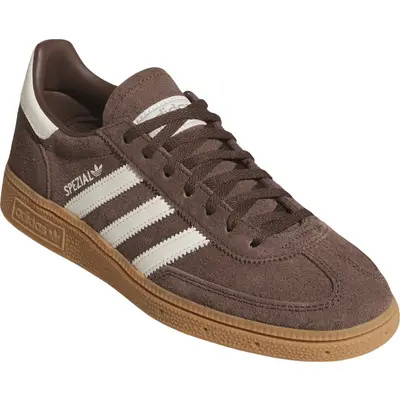 adidas Handball Spezial Sneaker in Mineral Green/Off White/Gum at Nordstrom, Size 10 | Nordstrom