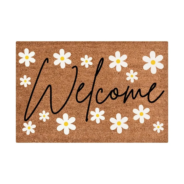 Summer Welcome Sign Hello Sunshine Doormat Door Mats for Outside Doorway Outdoor Mats for Front D... | Walmart (US)
