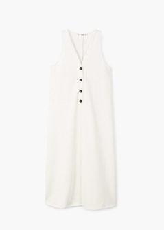 Geknöpftes kleid - Damen | MANGO (AT)