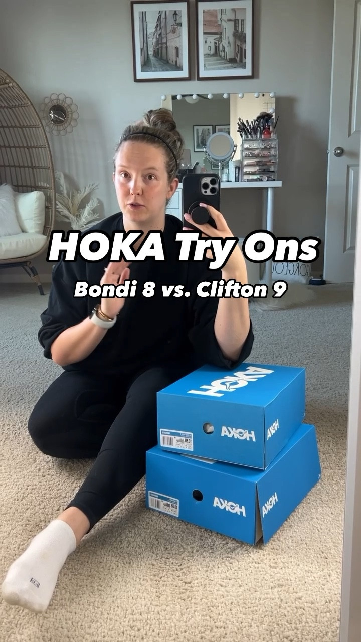 Supportive gym shoes with style? Yes please! HOKAs forever have my business after owning my first pair for half a year already. The Clifton 9s are second to none for this recovering pelvic floor pain mama.

#LTKOver40 #LTKVideo #LTKShoeCrush