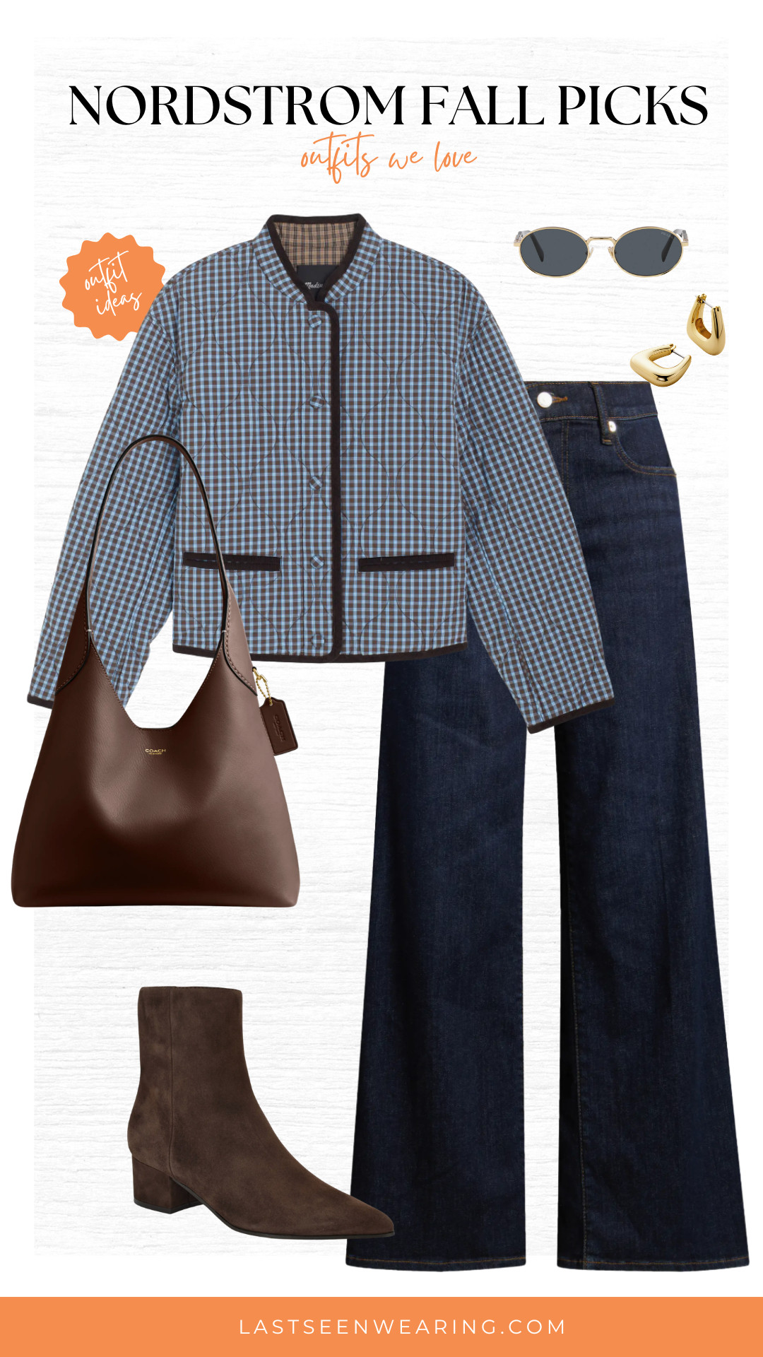 Nordstrom fall picks are here! How cute is this quilted jacket from Madewell. So easy to wear with dark wash jeans and some brown accessories!  

 #LTKootd #LTKSeasonal #LTKOver40