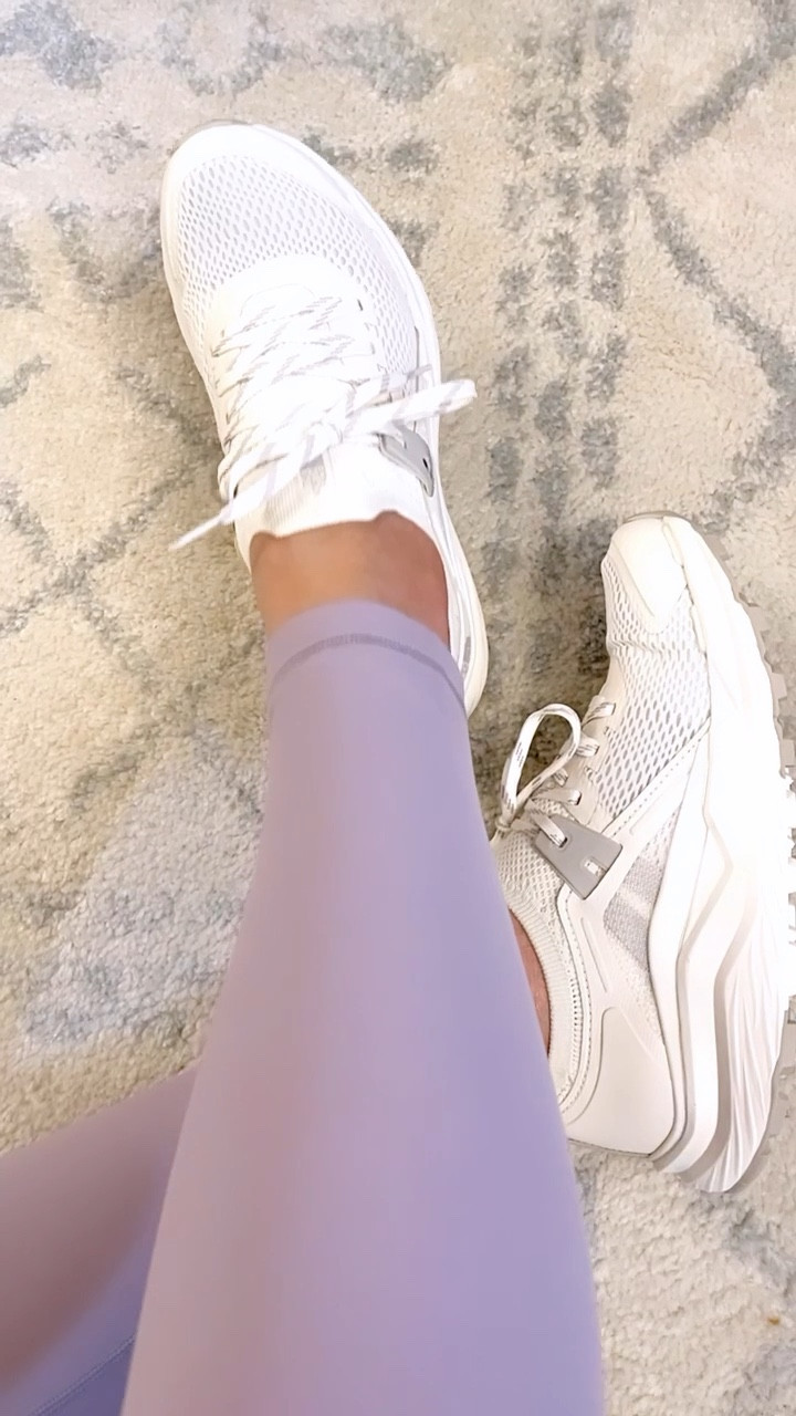 $59.99 and good traction. I took my usual size in these sneakers. Stretchy material allows you to slip on without undoing the laces.

#LTKshoecrush #LTKGiftGuide #LTKfindsunder100