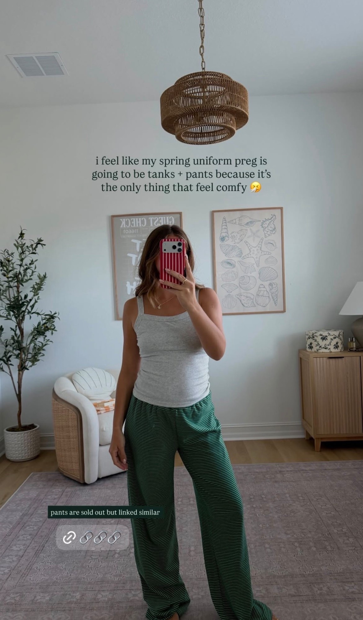 my spring uniform is going to be tanks + comfy pants because it’s the only thing that feels comfy! linking my top in a dif color and similar pants!

#LTKootd #LTKBump #LTKdayinmylife