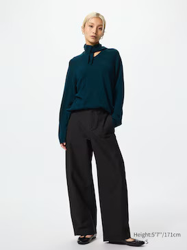 WOMEN'S JERSEY BARREL LEG PANTS | UNIQLO AU | Uniqlo Australia