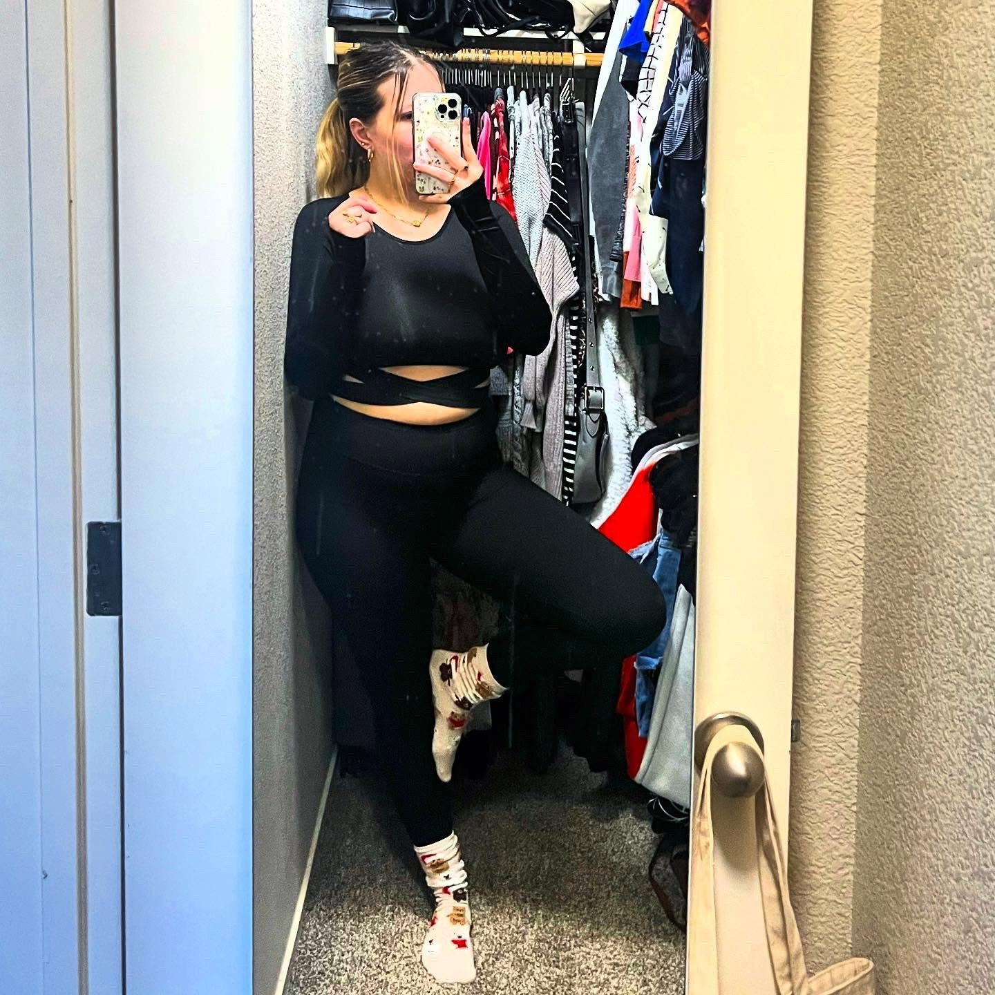 morning workout 🩰🧘🏼‍♀️