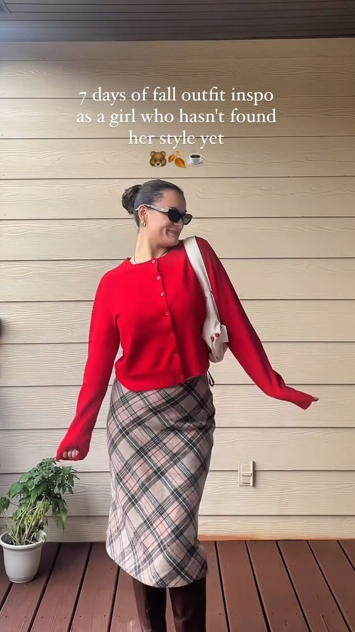 day 1 of fall fits🍂🐻☕️

Are you still finding your style?

Finding my style one fit at a time 🫶
.
.
.
Product details 
Skirt: @gap 
Too: @target 
Glasses: @fytoo_eyeglasses 
Boots: thrifted 
Jewelry: @adoyi_jewelry 

#fallfashion #fallfits #fashion #autumn #fashioninspo #ootd #outfitinspiration