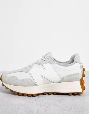 New Balance 327 sneakers in gray suede | ASOS (Global)