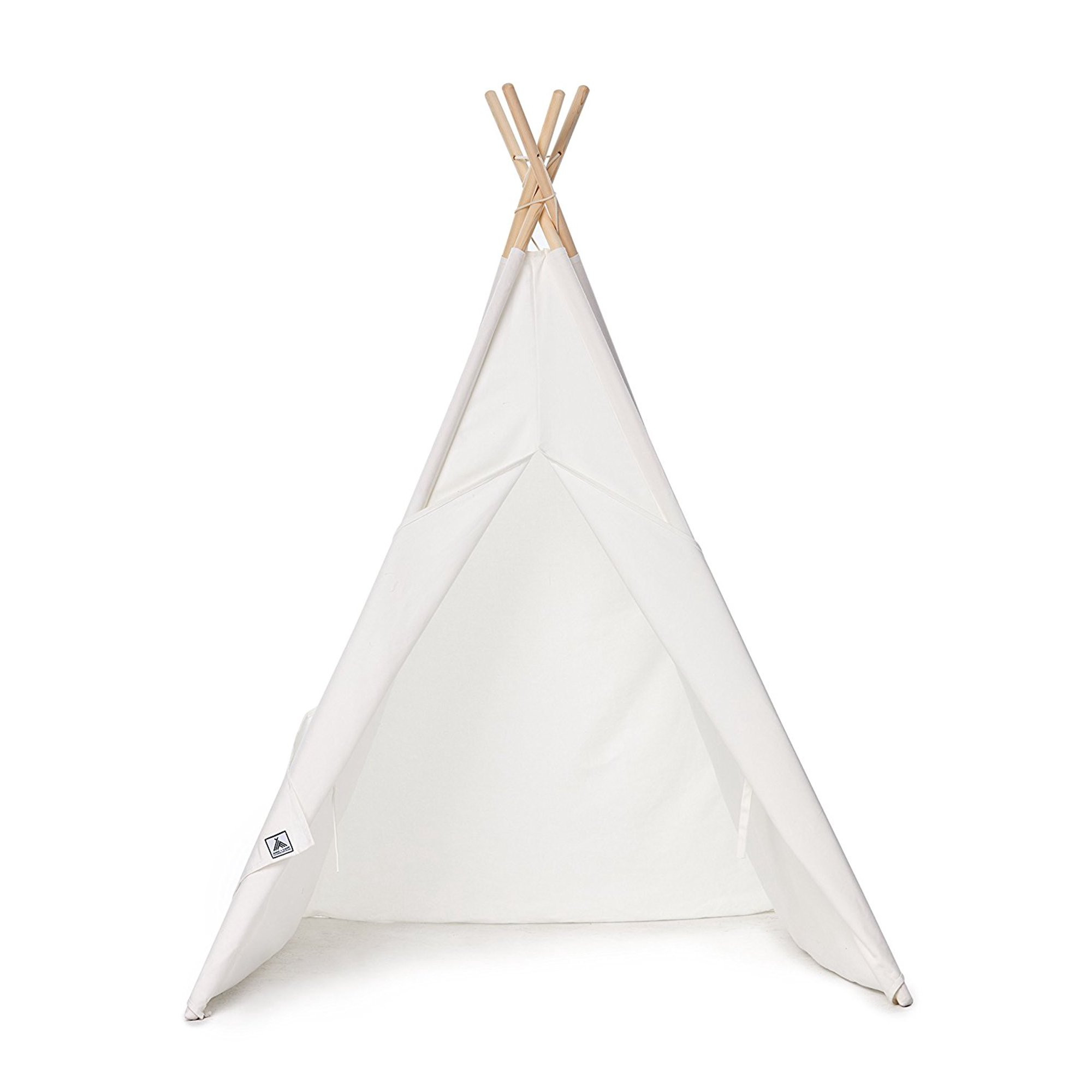 the Miller Teepee, Kids Play Tent, 100% Natural Cotton Canvas Teepee Tent for Kids with Carrying ... | Walmart (US)