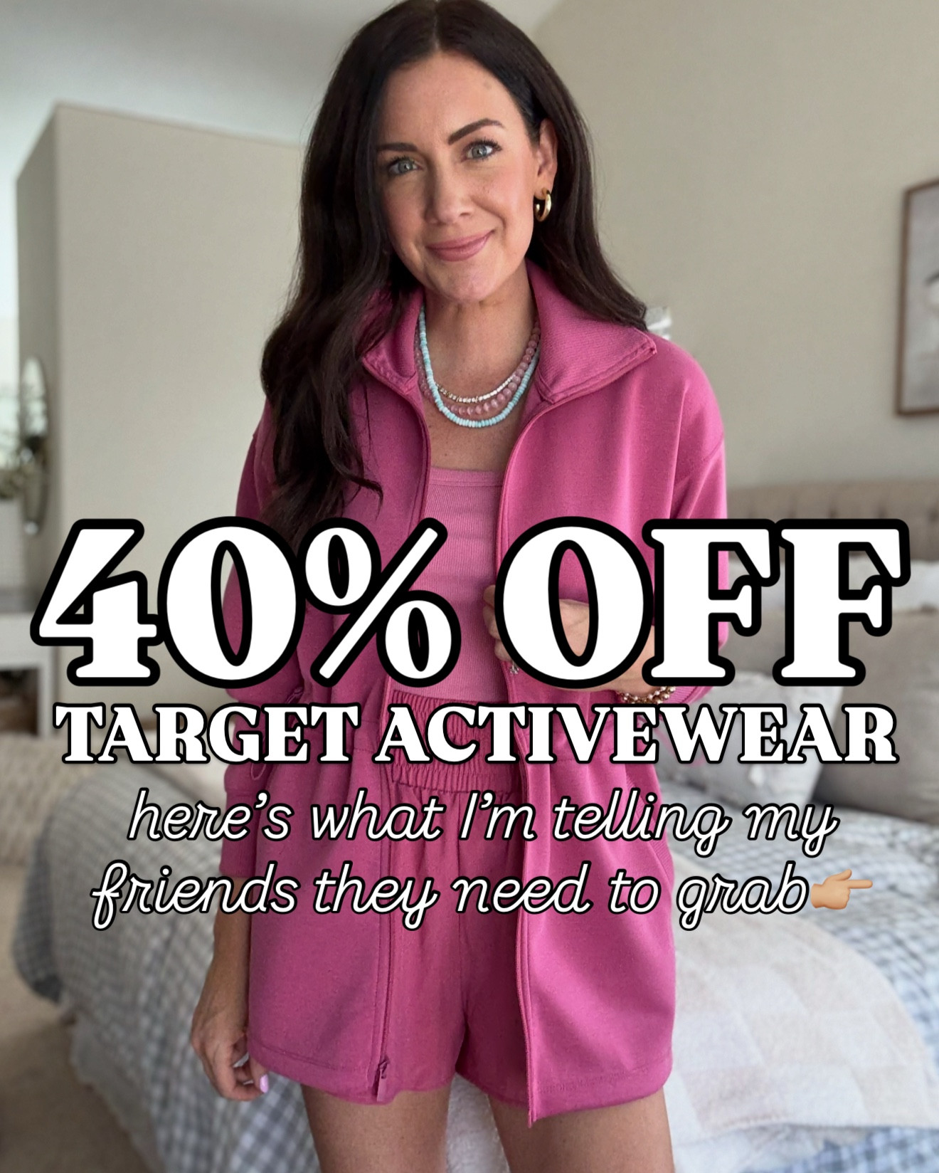 TODAY ONLY‼️40% OFF TARGET activewear!! Here’s a roundup of what I think is worth shopping! Comment DETAILS to shop✨✨
.
.
Let me know in the comments if you have sizing questions🫶🏻 happy to help!!
.
.
#targetstyle 

#LTKSaleAlert #LTKmomlife #LTKActive