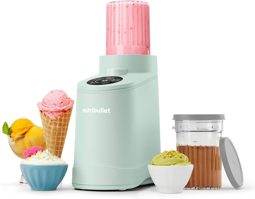nutribullet Chill Ice Cream Maker, for Gelato, Sorbet, Frozen Yogurt, Smoothie Bowls, Compact Siz... | Amazon (US)