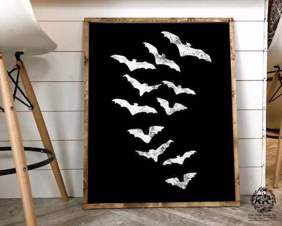 Read the full title
    Halloween Bat Sign Halloween Bat Decorations Black Bat Halloween Decor Fl... | Etsy (US)