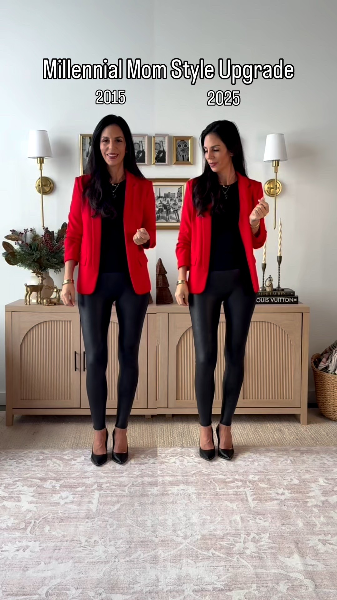 Love a leggings look that is classic. Update with a slightly oversized blazer and boots for a chic and classic look 
Blazer - medium 
Leggings - small 
#ltku 

#LTKCyberWeek #LTKFindsUnder50 #LTKU #LTKgrwm #LTKmomlife #LTKHoliday