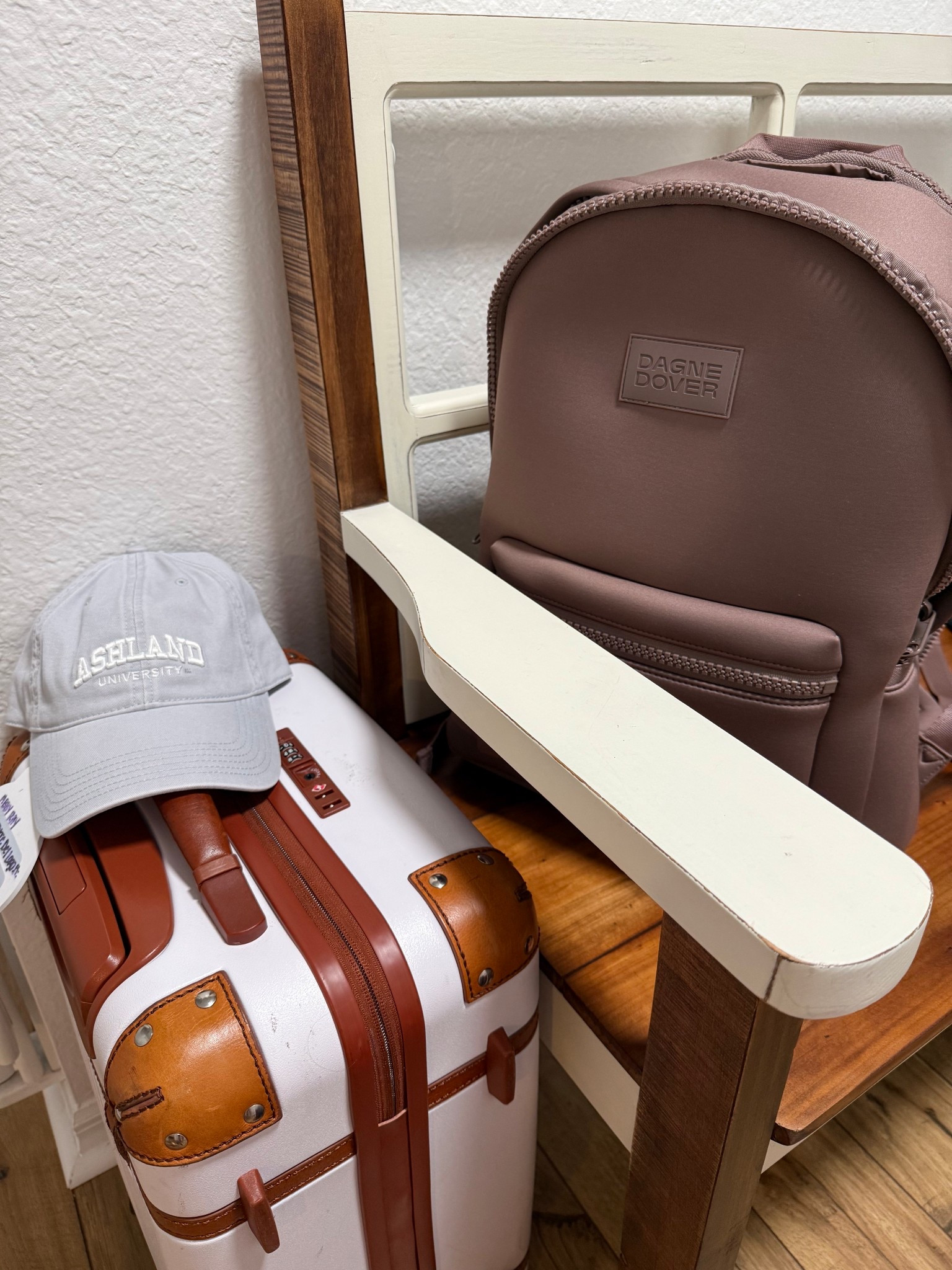 Travel ready with my carry-on, Ashland hat and Dange Dover backpack! I still haven’t even discovered all the pockets and haven’t decided how I’m going to use them all but dang I am going too! I am obsessed with this backpack! This backpack is perfect for work or travel!!

#LTKdayinmylife #LTKWorkwear #LTKTravel