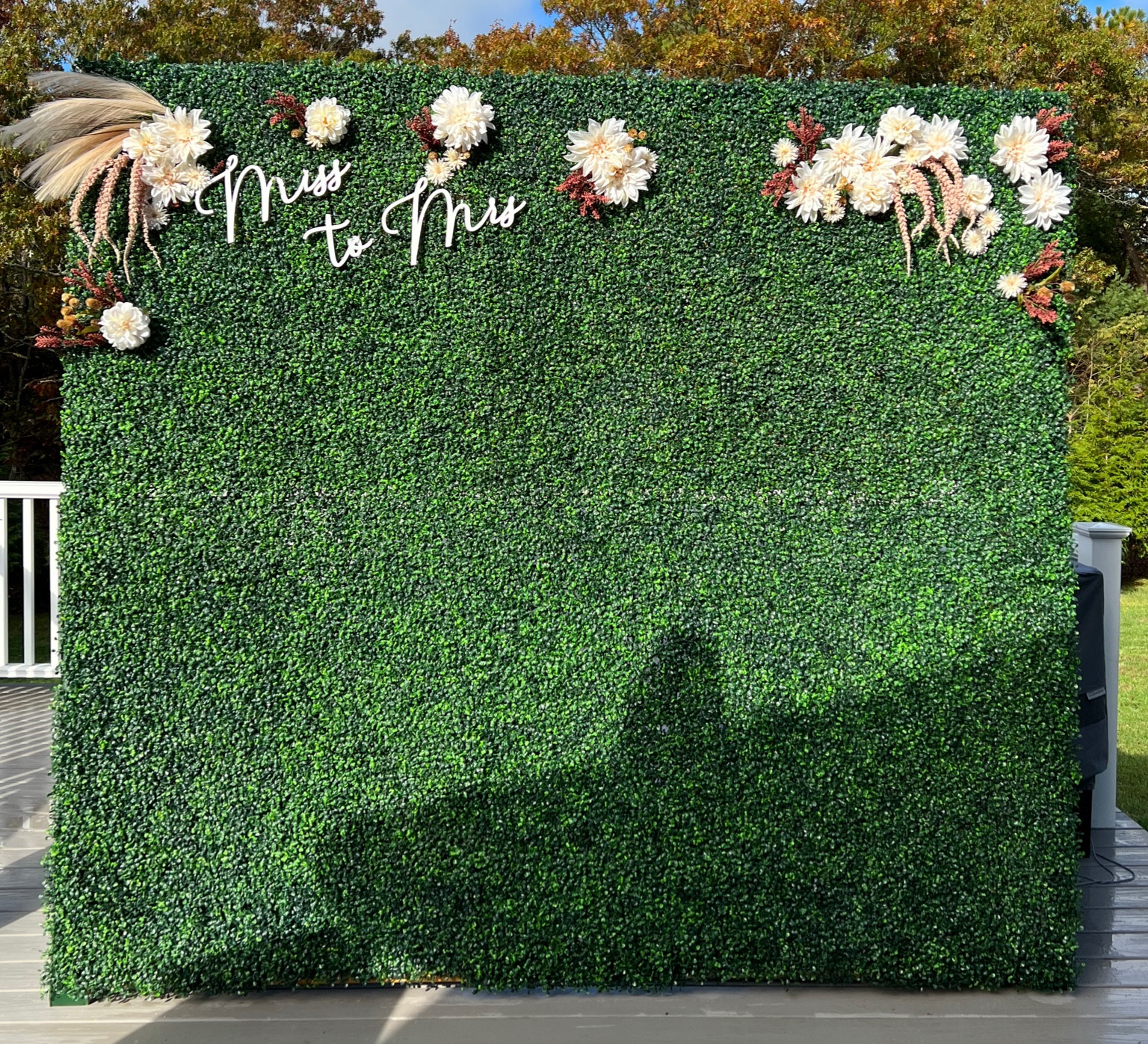 DIY Photo Wall, great for bridal showers, baby showers and wedding photo backdrop! All items listed but will need wood to put all together. 

#LTKunder50 #LTKwedding #LTKunder100