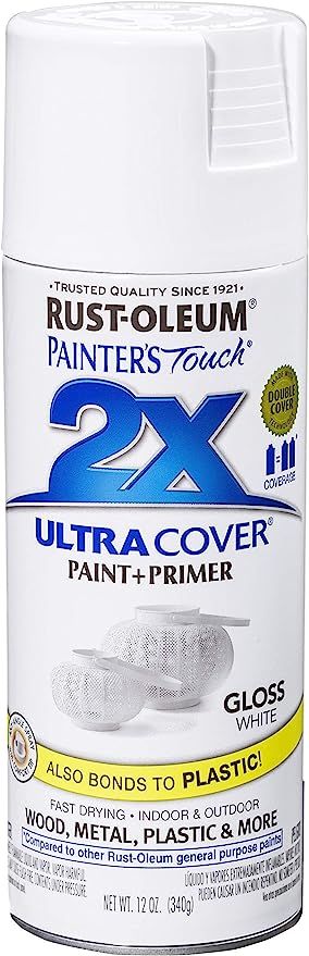 249090 Painter's Touch 2X Ultra Cover, 12 Oz, Gloss White (New Version) | Amazon (US)