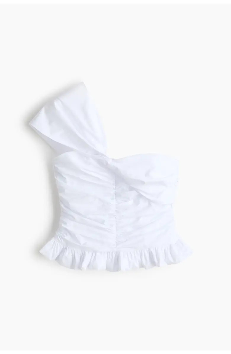 Twist-detail One-shoulder Top | Nordstrom