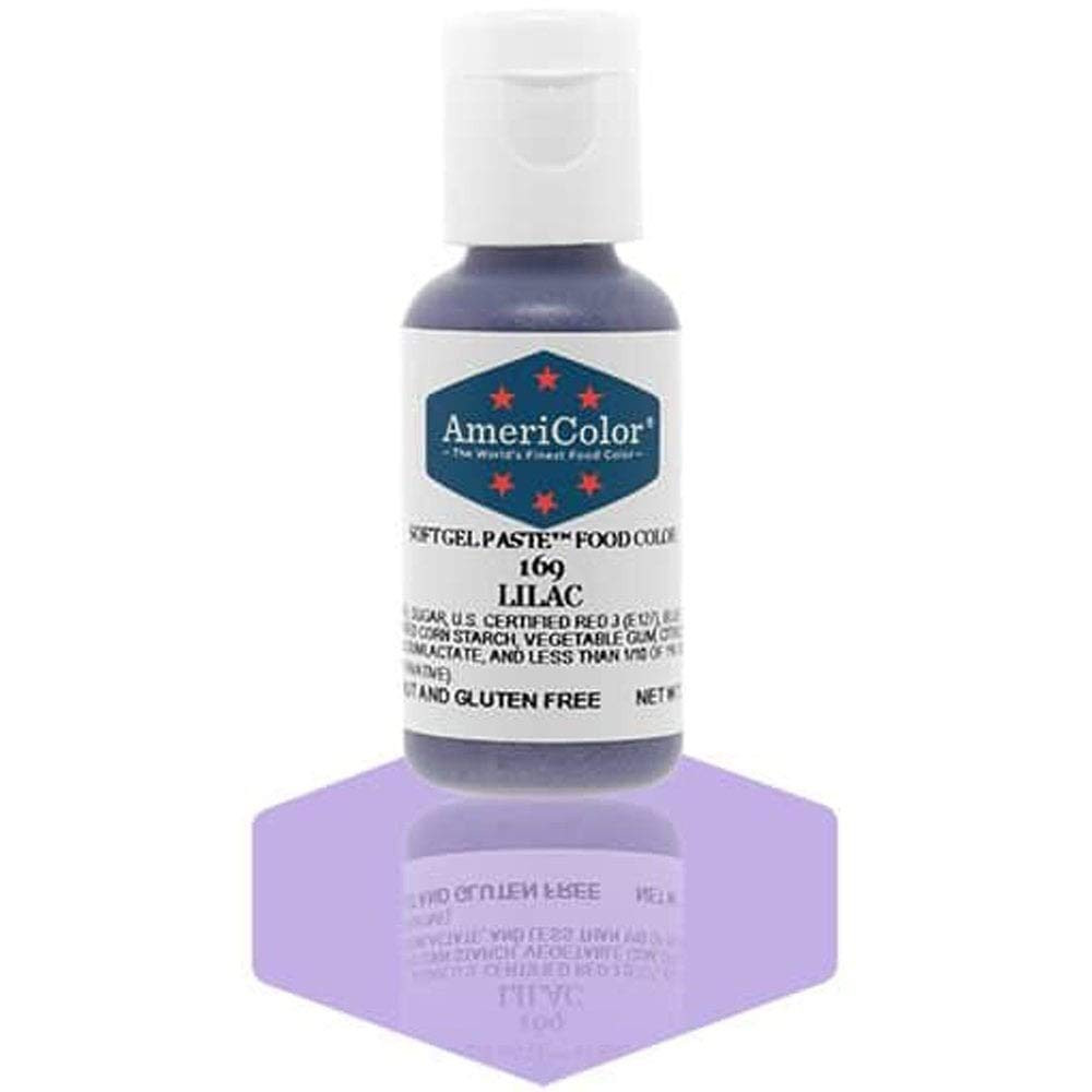 AmeriColor, Lilac, 0.75 Ounce Bottle, Soft Gel Paste Food Color | Amazon (US)