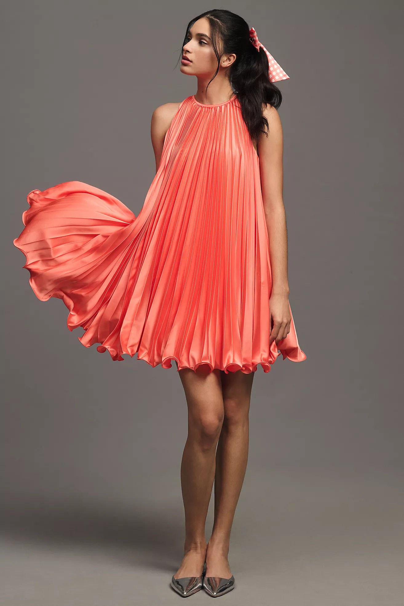 Mac Duggal Halter Mini Dress | Anthropologie (US)