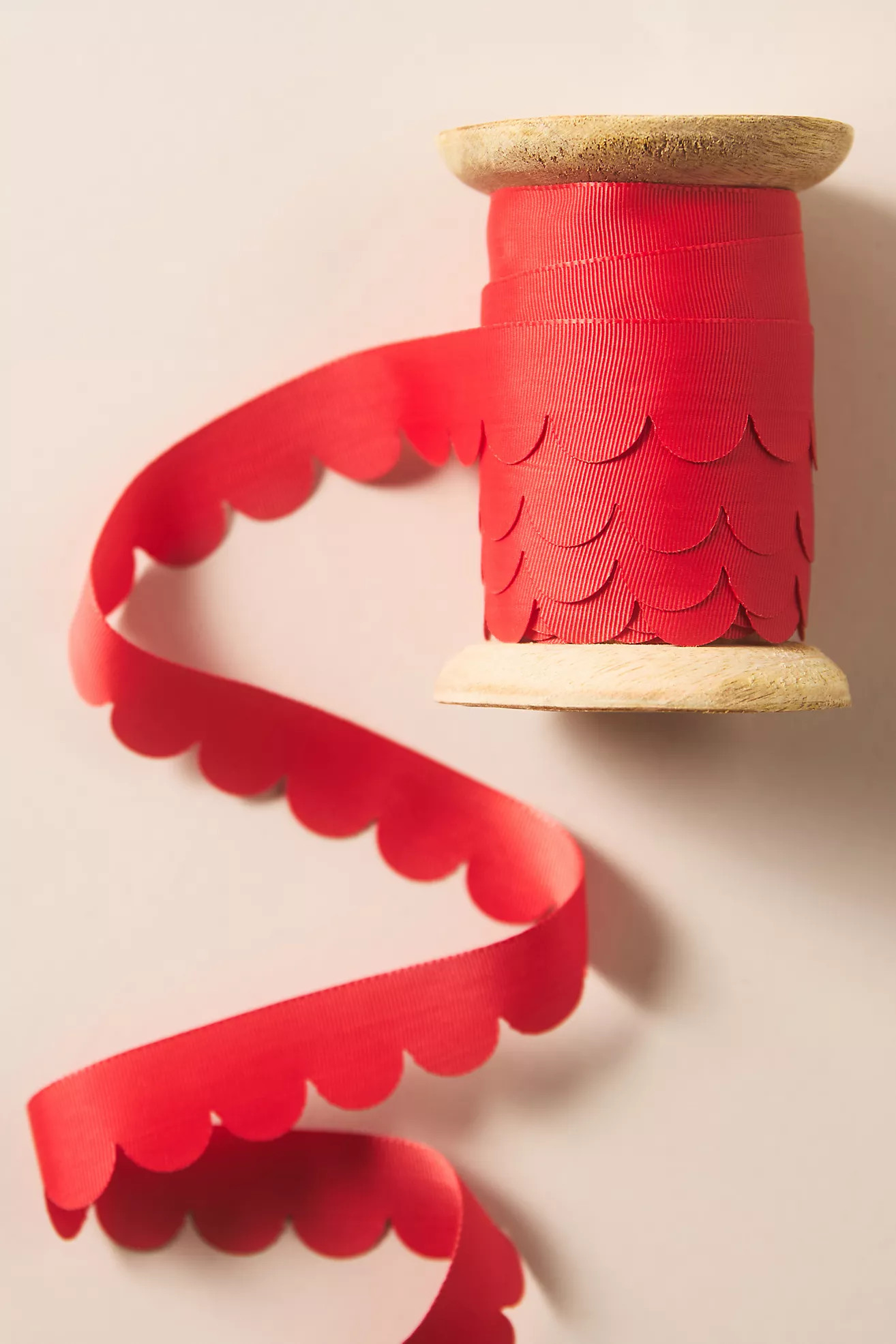 Scalloped Polyester Ribbon | Anthropologie (US)