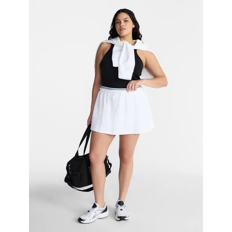 Avia Women's and Women's Plus Pique Knit Skort, Sizes XS-4X | Walmart (US)