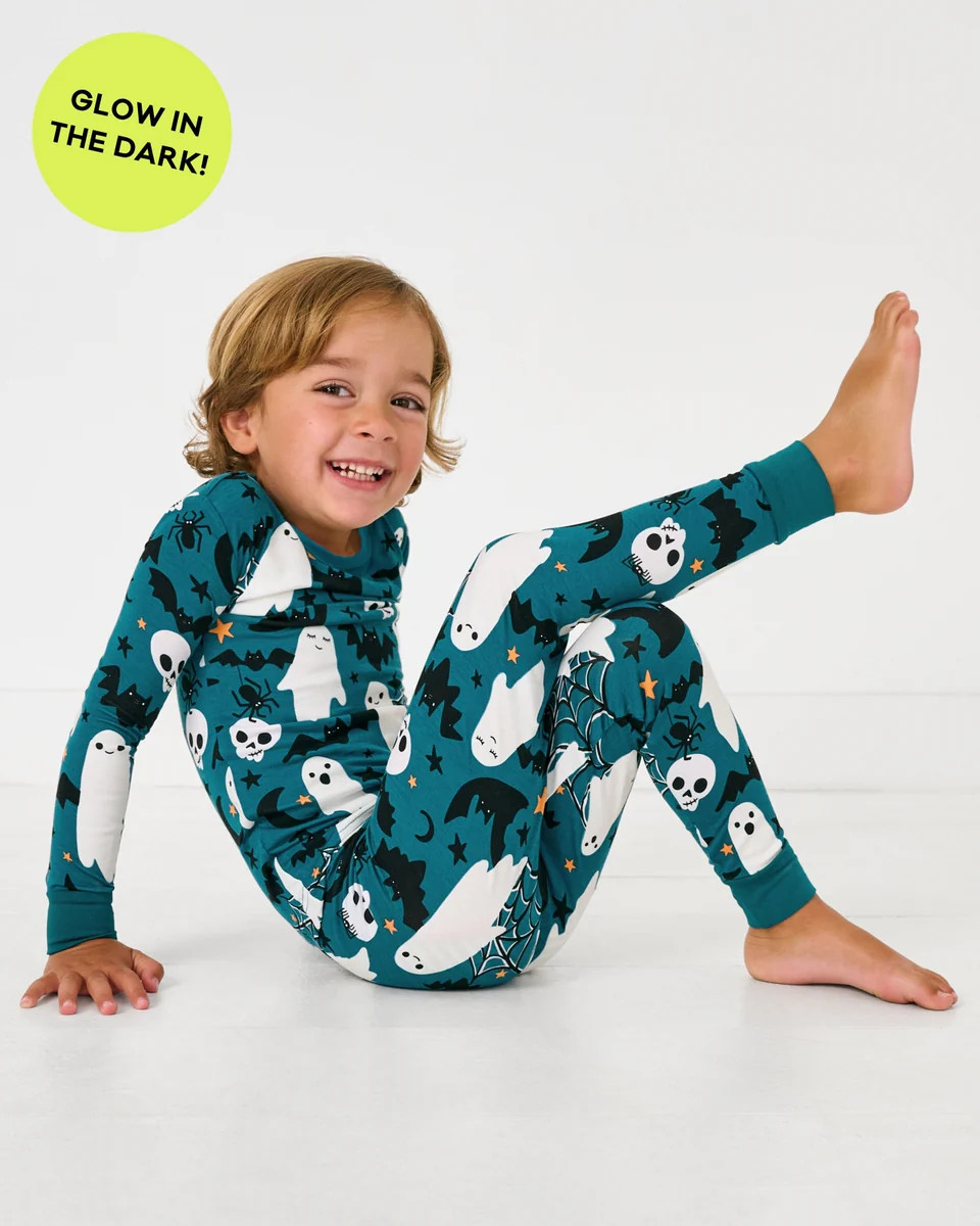 Frightful Friends Two-Piece Pajama Set | Little Sleepies