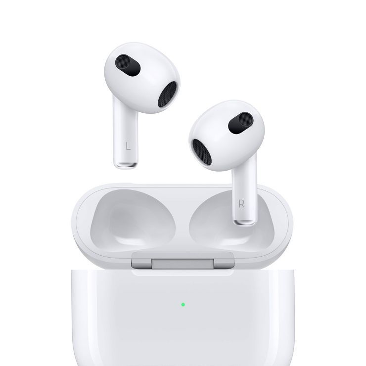 AirPods True Wireless Bluetooth Headphones (3rd Generation) with Lightning Charging Case | Target