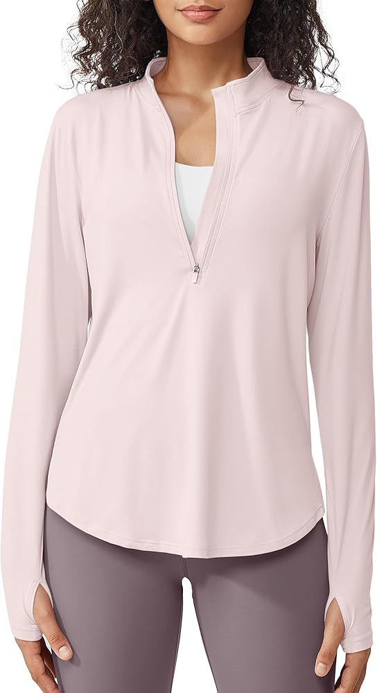 G4Free Womens UPF 50+ Sun Shirts Lightweight Quick Dry Long Sleeve Workout Tops Lightweight Runni... | Amazon (US)