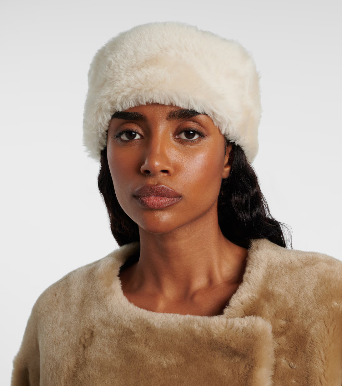 Shearling headband | Mytheresa (US/CA)