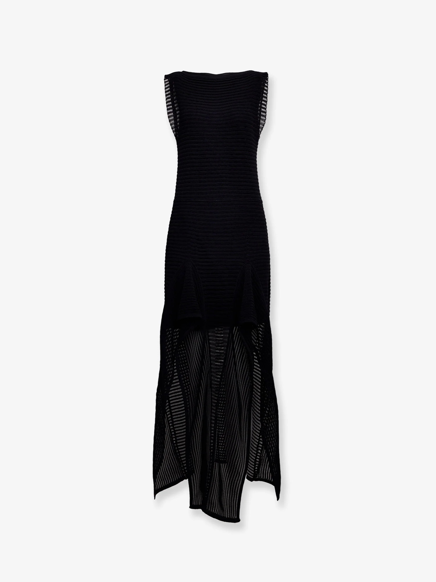 Ladder cotton blend dress - ALAIA - gender_Woman | Nugnes 1920