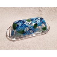 Blue Hydrangea Butter Dish | Etsy (US)