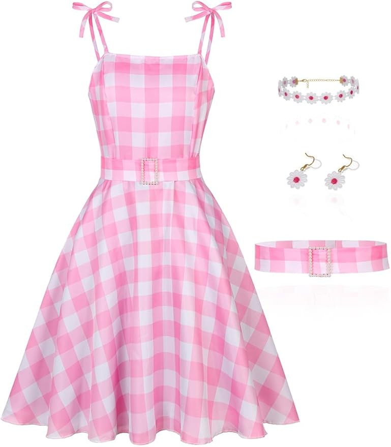 Movie Costume Women Adult Halloween Costume Doll Princess Party Cosplay Outfits with Accessories | Amazon (US)