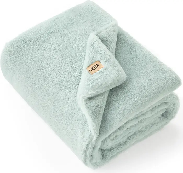 Marcella Faux Fur Throw Blanket | Nordstrom