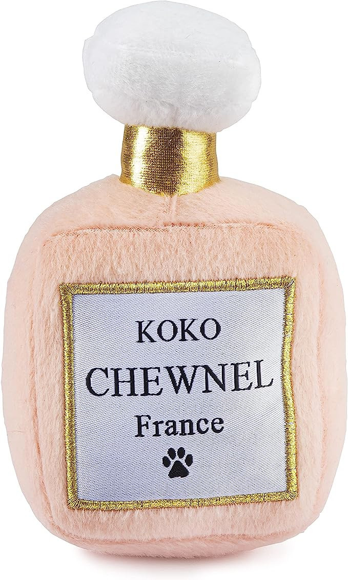 Dog Diggin Designs Runway Pup Collection | Unique Squeaky Parody Plush Dog Toys – Fashion Acces... | Amazon (US)