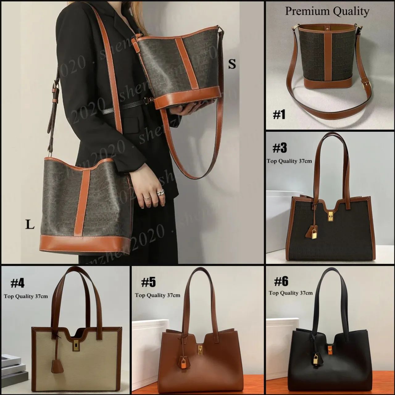 Top Quality/OK Quality Fashion Women's Handbag Tote Bag Bucket Bag Sholuder Bag Crossbody Bags Br... | DHGate