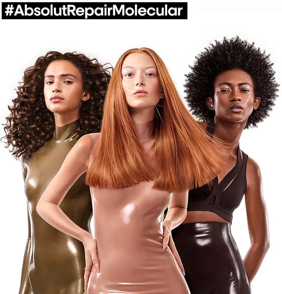 L’Oréal Professionnel Shampoo Absolut Repair Molecular, Repara Danos e Restaura Todos os Tipos... | Amazon (BR)