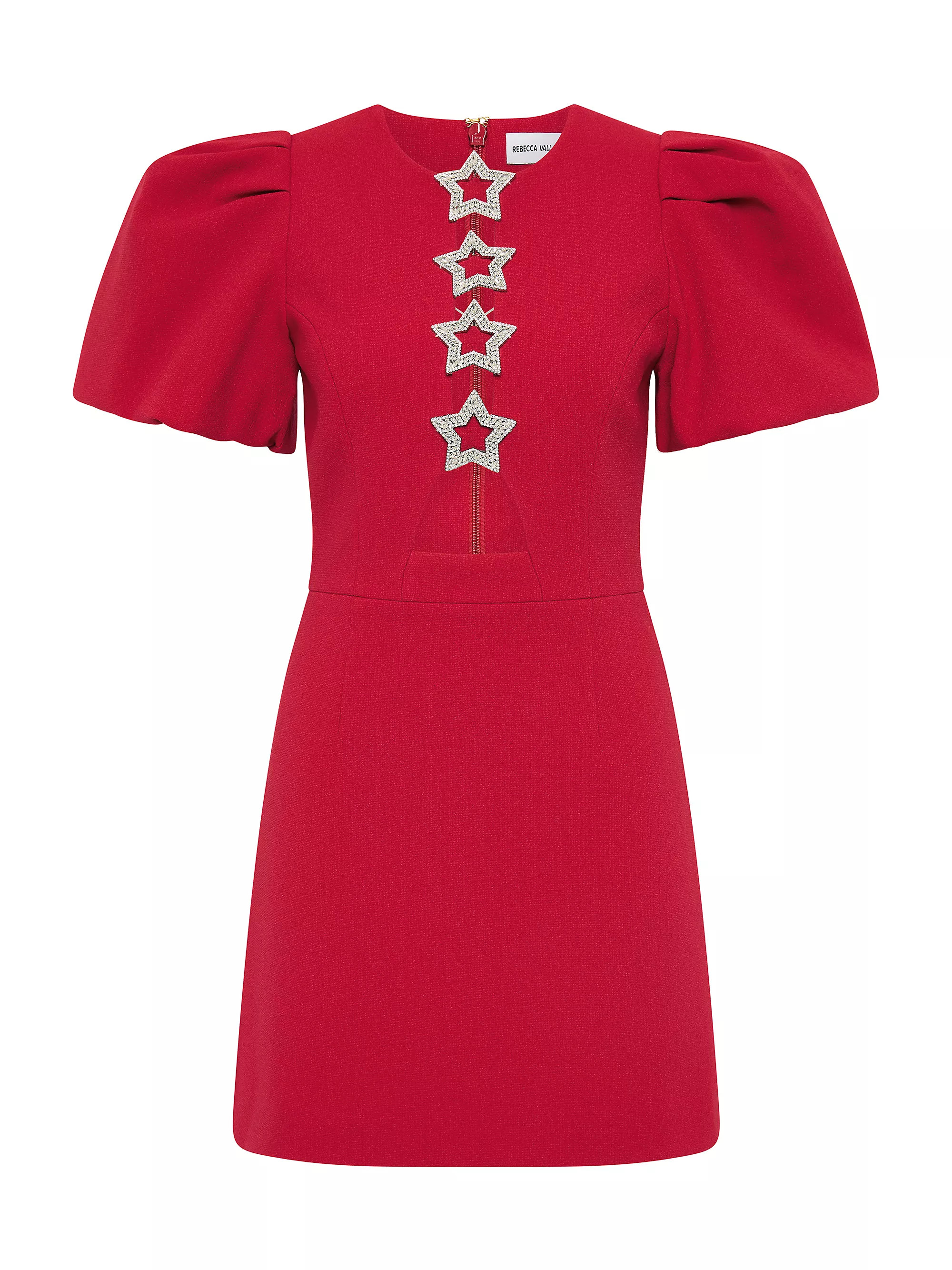 Akari Sequined Puff-Sleeve Minidress | Saks Fifth Avenue