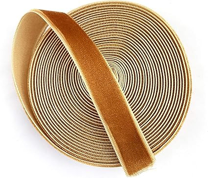 Worlds Brown Velvet Ribbon 5 Yards 5/8"Inch(16mm) | Amazon (US)
