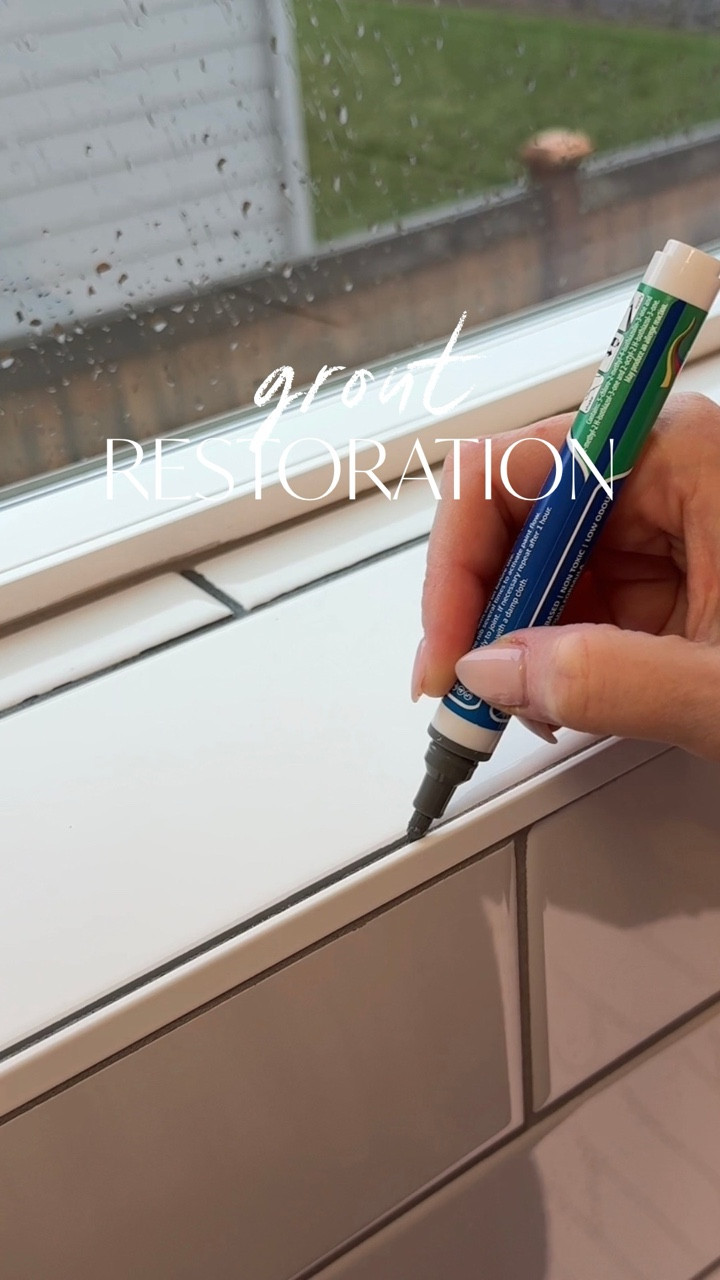 - use this pen to paint and recolor your grout for a clean appearance
- Ideal for the bathroom, kitchen, and any other room that has floor or ceiling tiles.
- tackle small or large DIY projects with a pen that covers up to 150 feet of thin 2mm grout
- Non-toxic, water-based colorant that covers grubby grout stains making it look brand new again
- Pen cap represents each pen’s color but is not expected to be the exact shade, do a small test area first

#LTKSeasonal #LTKHome