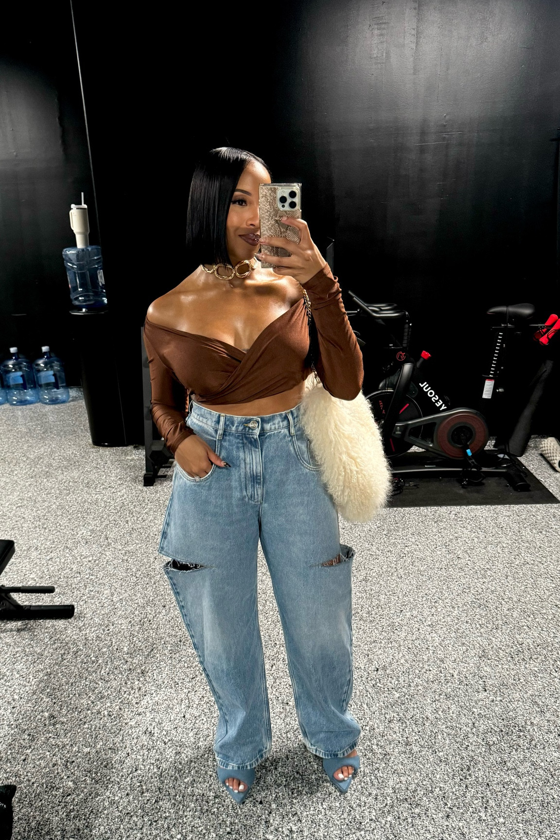 Movie Date with my love, of course I'm elevated casual 🎥🍿🥰 I caught these Maison Margiela jeans for a steal because they were low in stock, but I'll link some other styles I think you'll love! 

#LTKStyleTip #LTKSeasonal #LTKShoeCrush