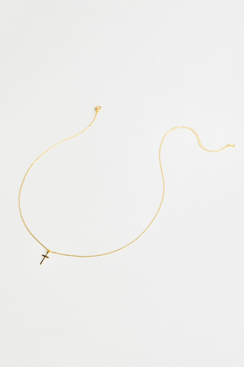 Petra Cross Pendant Necklace | Francesca's