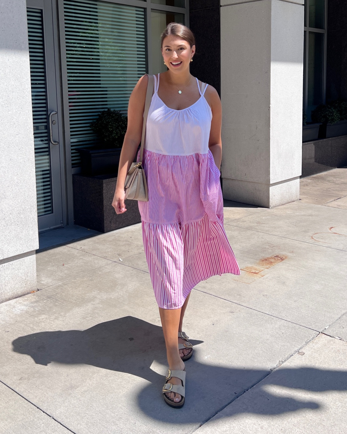 Walmart midi dress spaghetti strap in size L and Birkenstock Arizona Sandals

Walmart fashion | Walmart finds | Walmart free assembly | Walmart summer | Walmart dress | Walmart summer dresses | summer dress | summer dresses 2023 | summer dress casual | summer day dress

#LTKSeasonal #LTKFind #LTKBacktoSchool