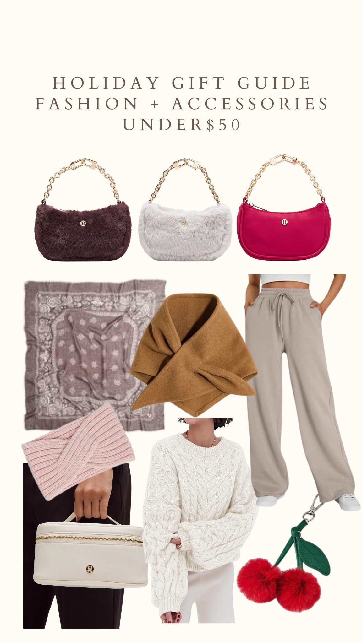 The Luxy Drip holiday gift guide under 50….sooo obsessed. Free download on theluxydrip.com 🫶🏼

#LTKGiftGuide #LTKHoliday #LTKCyberWeek